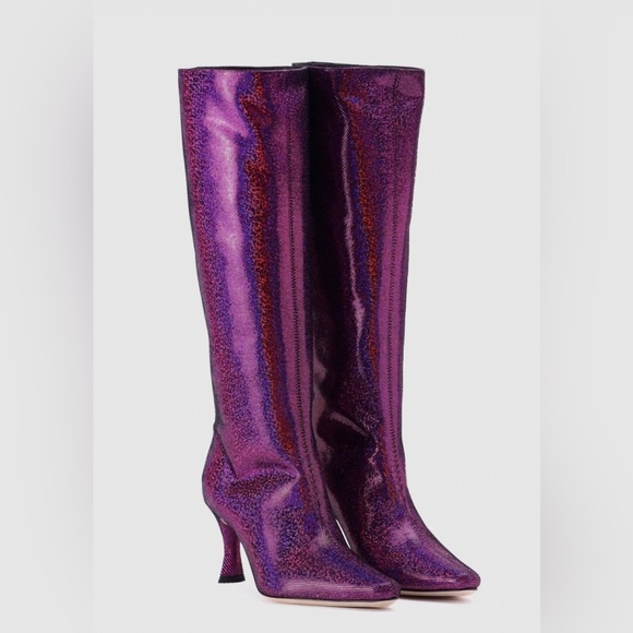 By Far WOMEN'S STEVIE FUCHSIA PINK BOOTS Brand New Size 38 - Picture 2 of 8